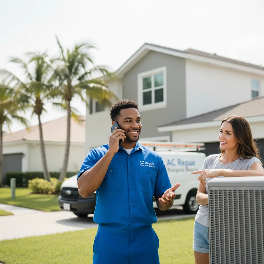 AC Repair Pompano Beach customer support in Braintree
